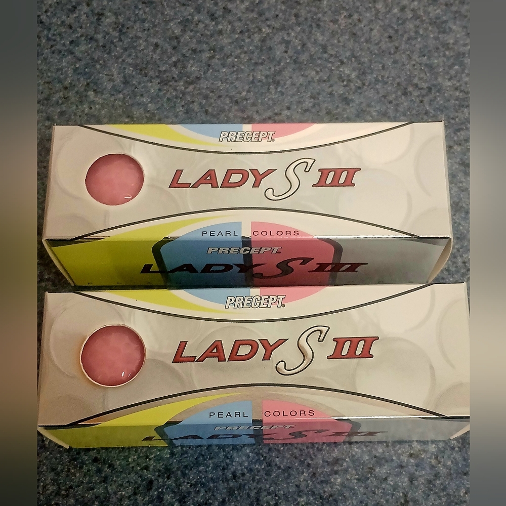 NIB - Variety Of New Never Used Golf Balls 4 Boxes/ 12 Balls